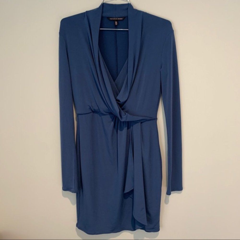 Blue Victoria’s Secret vneck dress Size Small